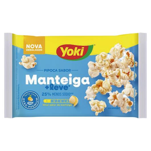 Milho para pipoca microondas light manteiga Yoki Premium 90g - Imagem em destaque