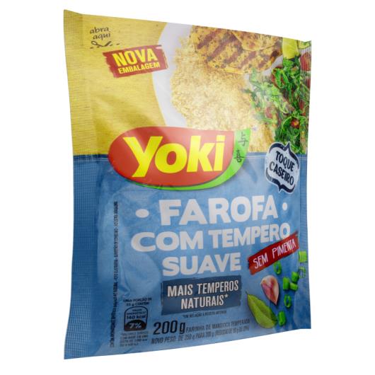 Farofa de Mandioca com Tempero Suave Yoki Pacote 200g - Imagem em destaque