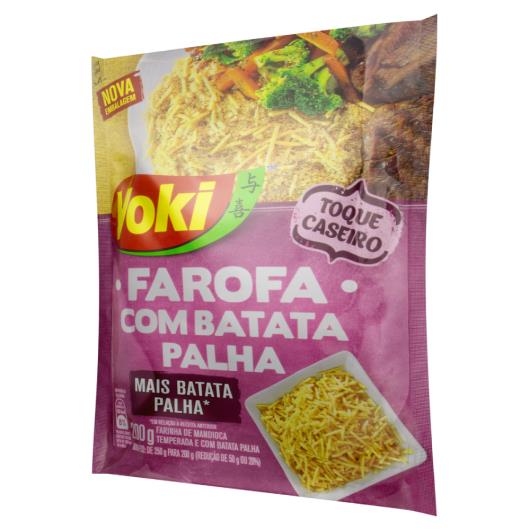 Farofa de Mandioca com Batata Palha Yoki Pacote 200g - Imagem em destaque