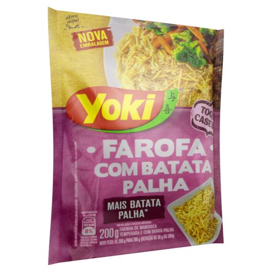 Farofa de Mandioca com Batata Palha Yoki Pacote 200g - Imagem em destaque