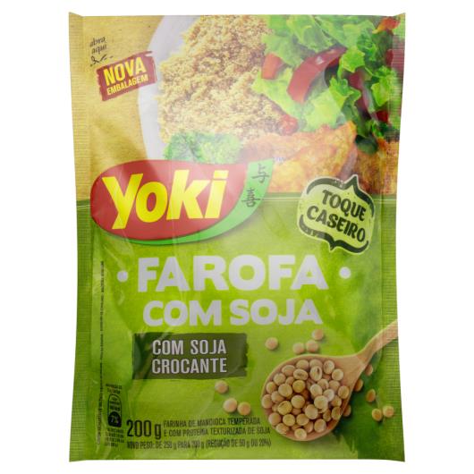 Farofa com soja crocante Yoki 200g - Imagem em destaque