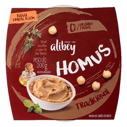 Homus Tradicional Alibey Pote 200g - Imagem em destaque