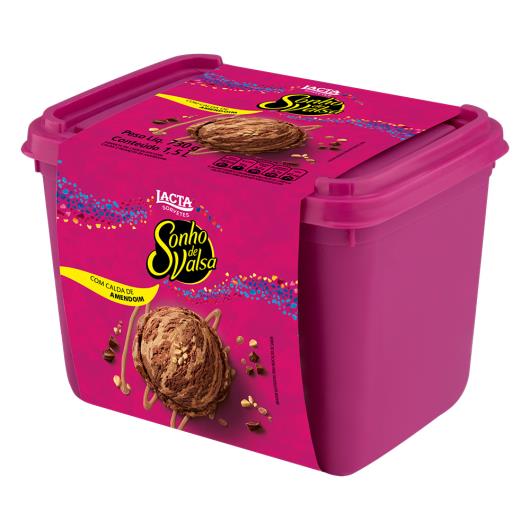 Sorvete Sonho de Valsa Lacta Pote 1,5L - Imagem em destaque