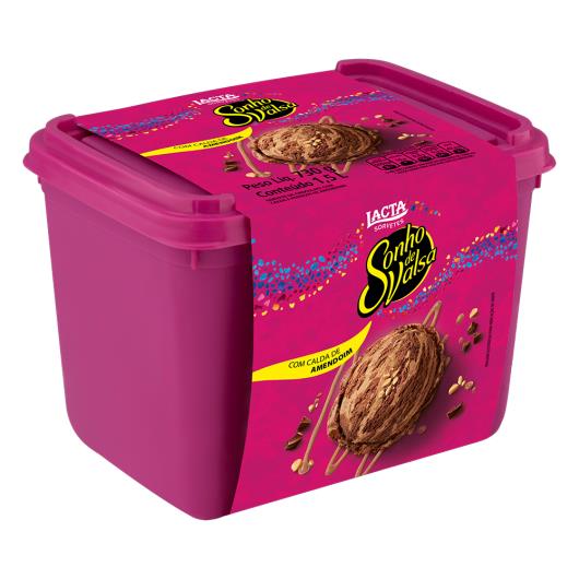 Sorvete Sonho de Valsa Lacta Pote 1,5L - Imagem em destaque