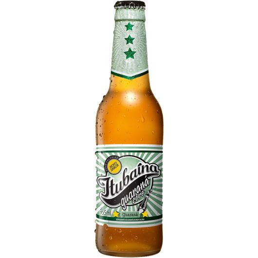 Refrigerante zero Guaraná Itubaína Long Neck 355ml - Imagem em destaque