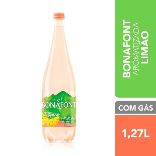 Água mineral Com gás Lemon Squeeze Bonafont pet 1,27L - Imagem em destaque