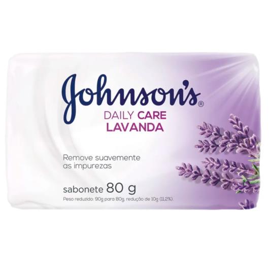 Sabonete barra lavanda Johnsons 80g - Imagem em destaque