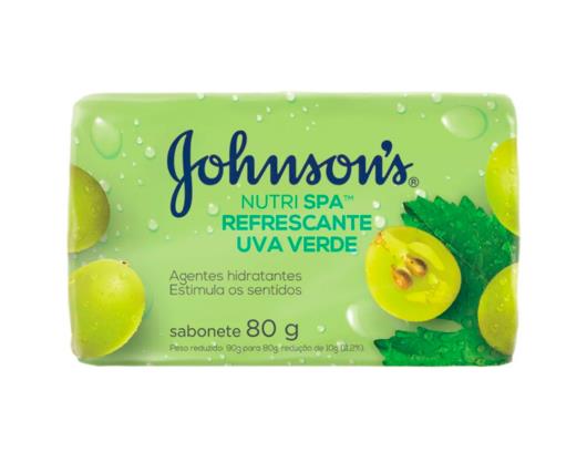 Sabonete Johnsons Refrescante Uva Verde 80g - Imagem em destaque