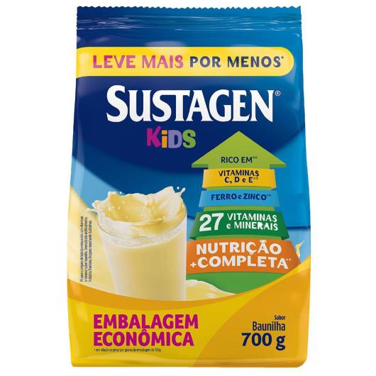 Pó para preparo de bebida baunilha Sustagen grátis 200g 700g - Imagem em destaque