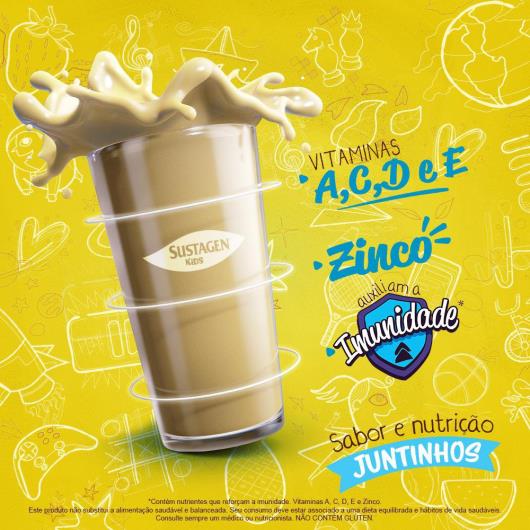 Pó para preparo de bebida baunilha Sustagen grátis 200g 700g - Imagem em destaque