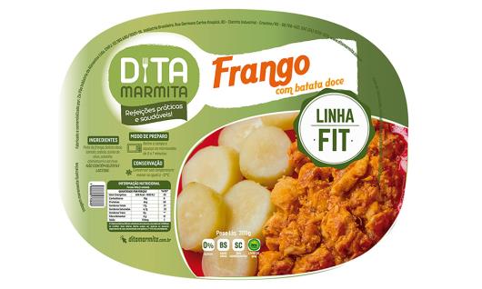 Dita Marmita Fit Frango com Batata Doce 300g - Imagem em destaque