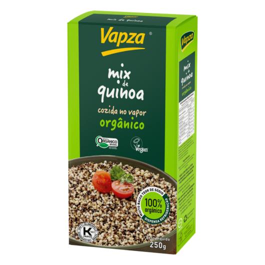 Mix de Quinoa Cozida no Vapor Orgânica Vapza Caixa 250g - Imagem em destaque