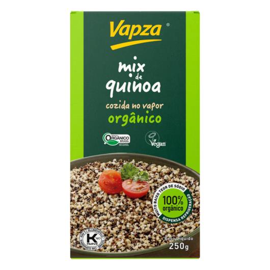 Mix de Quinoa Cozida no Vapor Orgânica Vapza Caixa 250g - Imagem em destaque