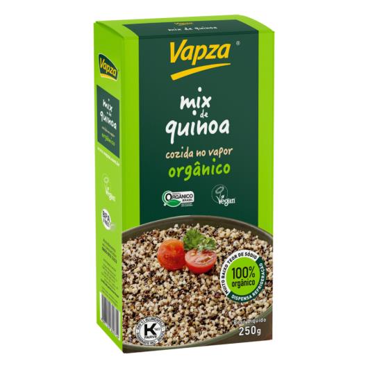 Mix de Quinoa Cozida no Vapor Orgânica Vapza Caixa 250g - Imagem em destaque