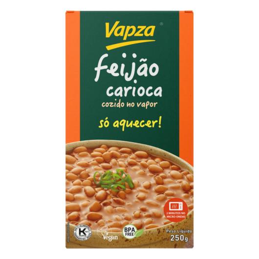 Feijão Carioca Cozido no Vapor Vapza Só Aquecer! Caixa 250g - Imagem em destaque