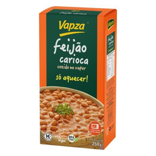 Feijão Carioca Cozido no Vapor Vapza Só Aquecer! Caixa 250g - Imagem em destaque