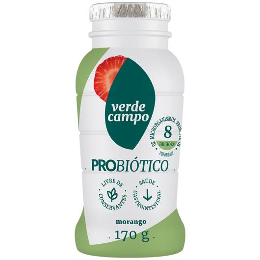 Iogurte VERDE CAMPO Probiótico Morango 170g - Imagem em destaque