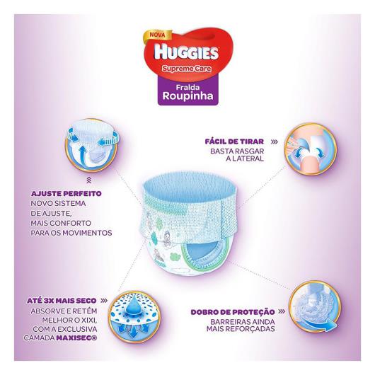 Fralda Descartável Infantil Roupinha Huggies Supreme Care G Pacote 30 Uni - Imagem em destaque