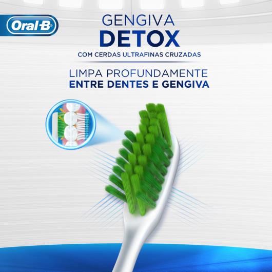 Escova Dental Oral-B Ultrafino Detox 3 unidades - Imagem em destaque