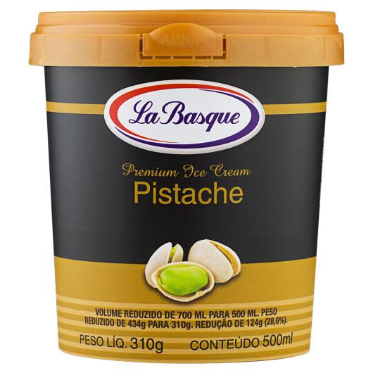 Sorvete Pistache La Basque Premium Ice Cream Pote 500ml - Imagem em destaque