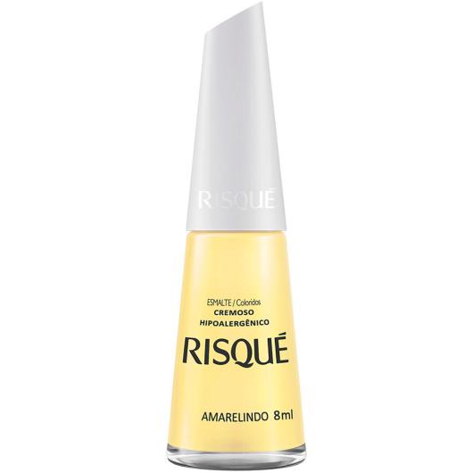 Esmalte cremoso amarelindo Risqué 8ml - Imagem em destaque