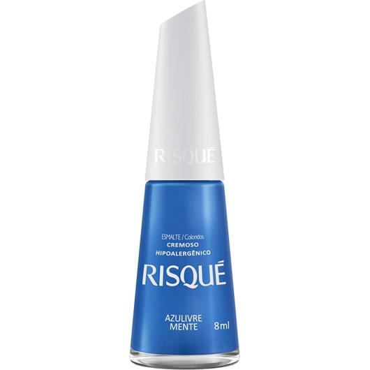 Esmalte Risqué Azulivre Mente 8ml - Imagem em destaque