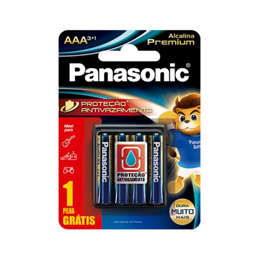 Pilha Panasonic alcalina premium AAA grátis 1 unidade - Imagem em destaque
