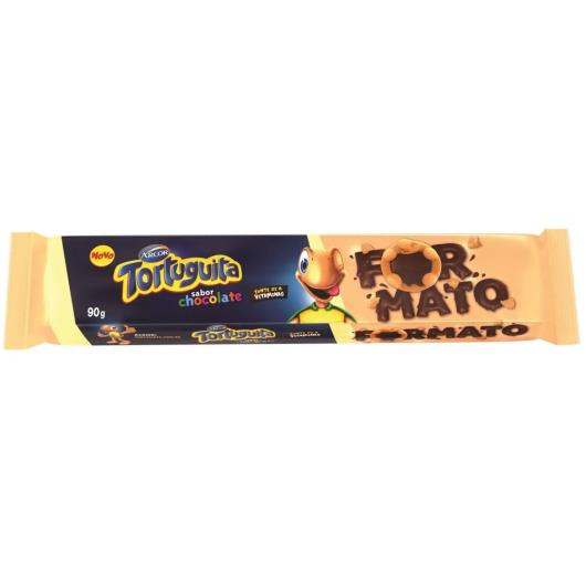 Biscoito Tortinha Tortuguita Chocolate 90g - Imagem em destaque