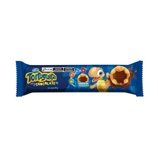 Biscoito Recheio Chocolate Arcor Tortuguita 90g - Imagem em destaque