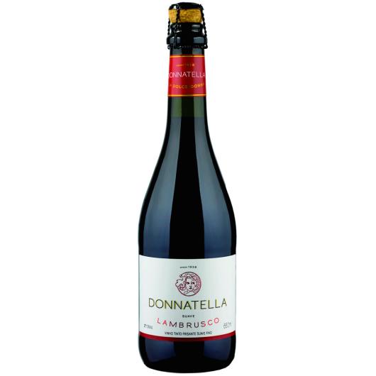 Vinho tinto frisante suave Lambrusco Donnatella 660ml - Imagem em destaque