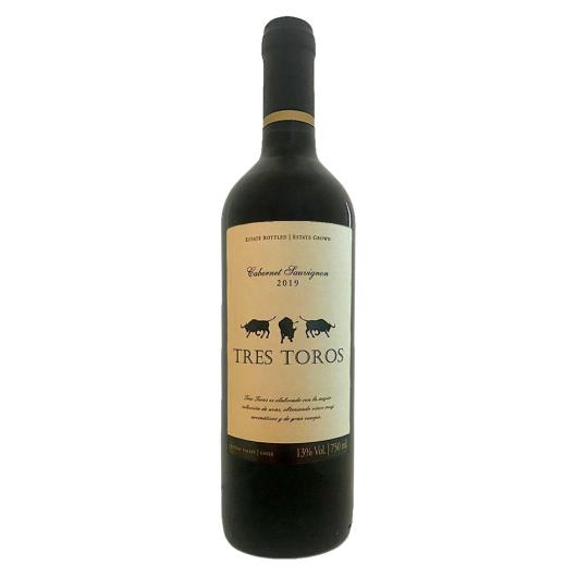 Vinho chileno cabernet sauvignon tinto Tres Toros 750ml - Imagem em destaque