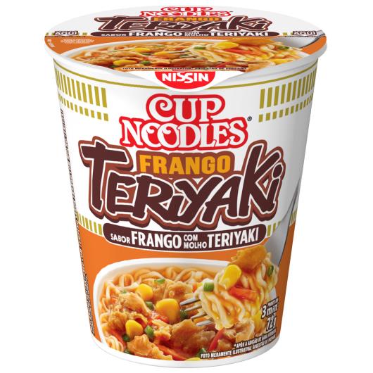 Macarrão Instantâneo Frango com molho Teriyaki Cup Noodles 72g - Imagem em destaque