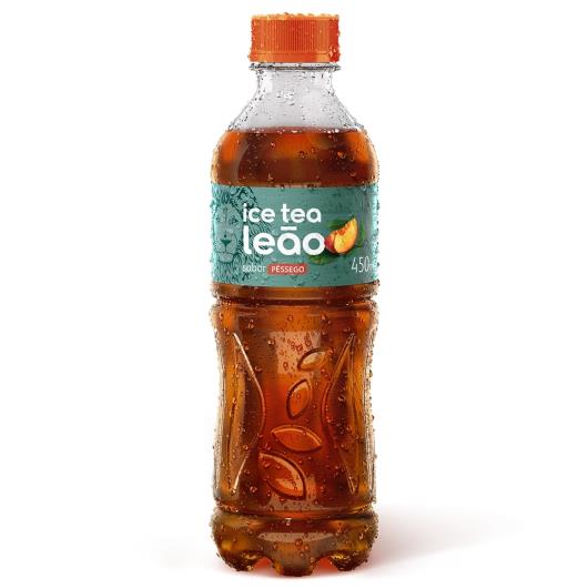 Chá Ice Tea Leão Sabor Pêssego PET 450ML - Imagem em destaque