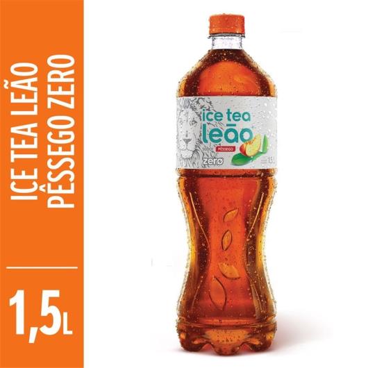 Chá Ice Tea Leão Sabor Pêssego Zero PET 1,5L - Imagem em destaque