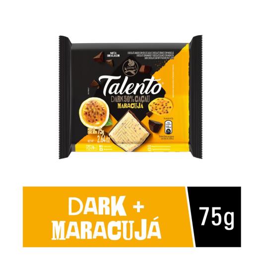 Chocolate GAROTO TALENTO Dark Maracujá 75g - Imagem em destaque
