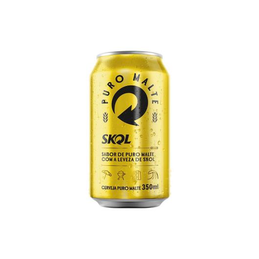 Cerveja Puro Malte Skol Lata 350ml - Imagem em destaque