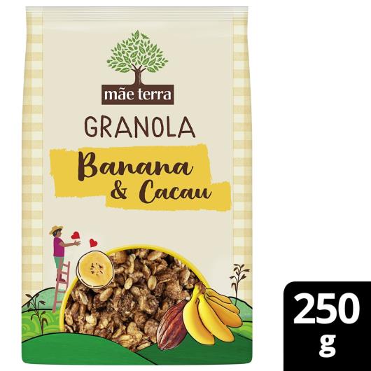 Granola Mãe Terra Banana e Cacau 250g - Imagem em destaque