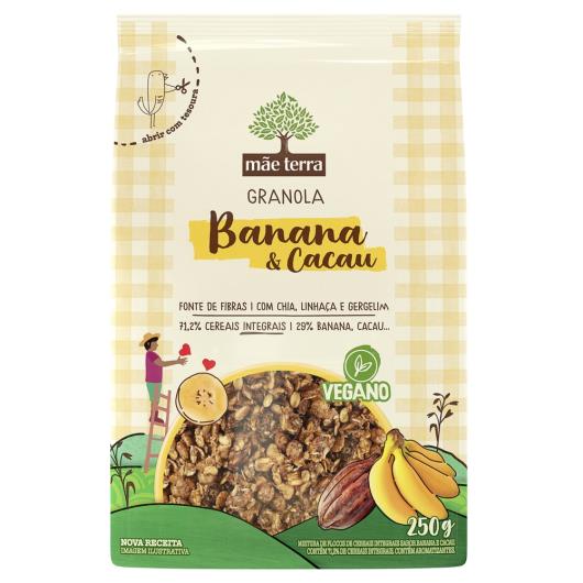 Granola Mãe Terra Banana e Cacau 250g - Imagem em destaque