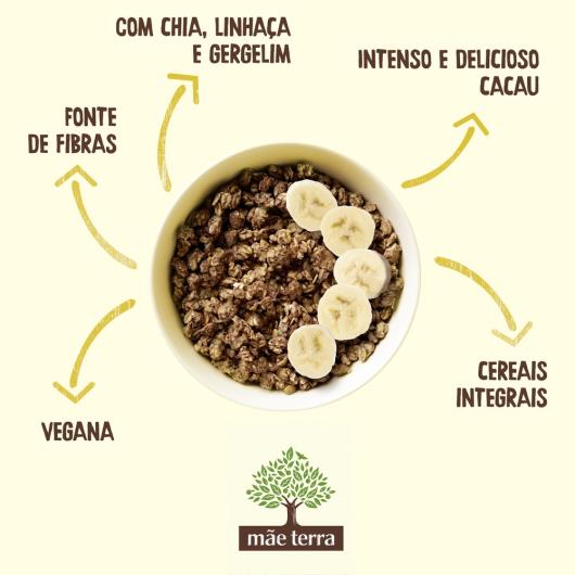 Granola Mãe Terra Banana e Cacau 250g - Imagem em destaque