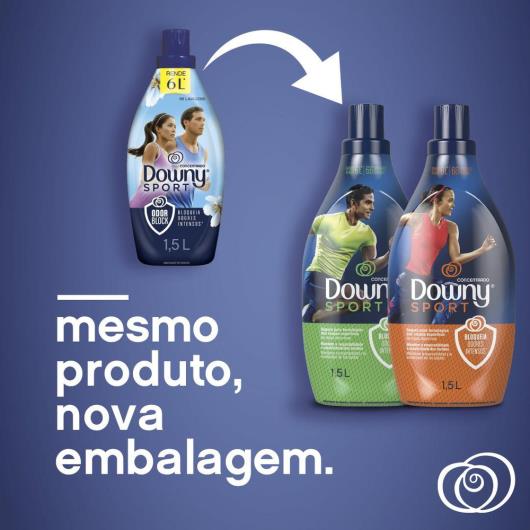 Amaciante Downy Concentrado Sport 1,5L - Imagem em destaque