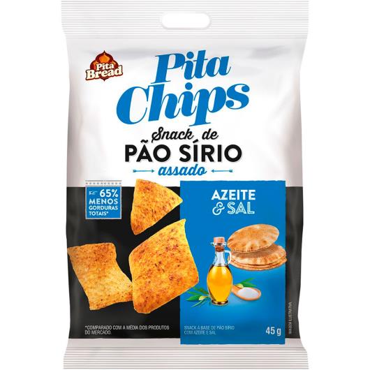 Snack azeite e sal Pita Chips 45g - Imagem em destaque