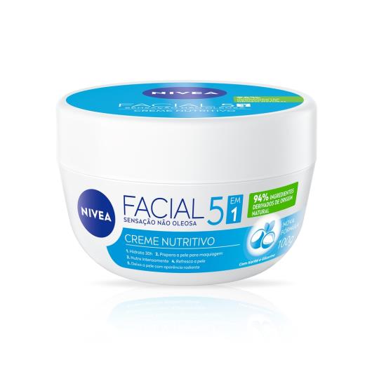 NIVEA Creme Facial Nutritivo 100g - Imagem em destaque