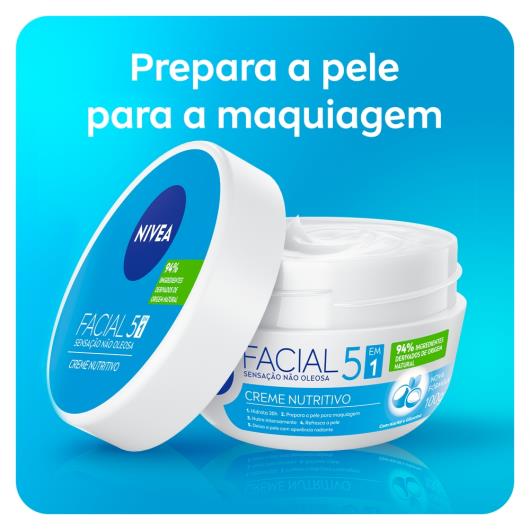 NIVEA Creme Facial Nutritivo 100g - Imagem em destaque