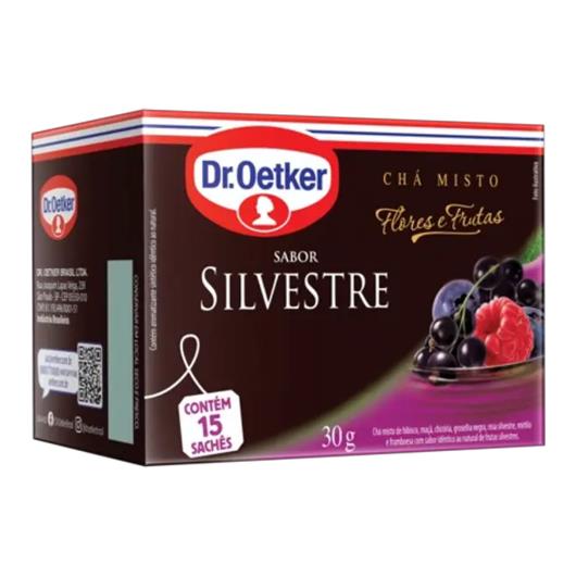 Chá silvestre Dr.Oetker Flores e Frutas 30g - Imagem em destaque
