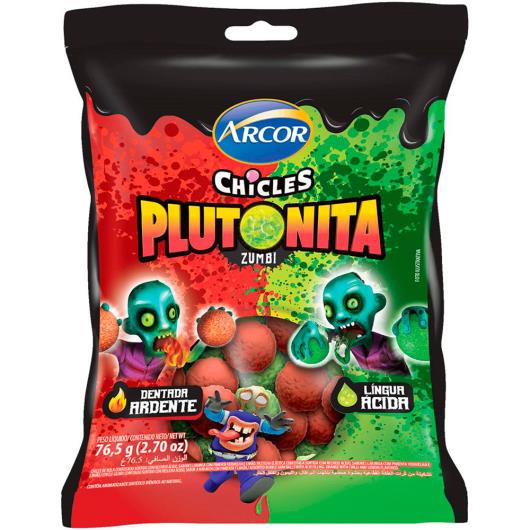 Chicle plutonita zumbi Arcor 76,5g - Imagem em destaque