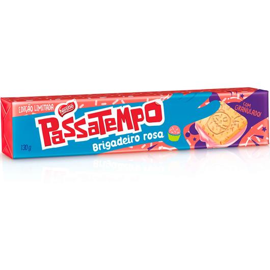 Biscoito Passatempo recheado brigadeiro morango 130g - Imagem em destaque