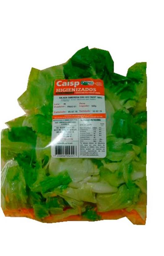 Salada saborosa orgânica Caisp 160g - Imagem em destaque