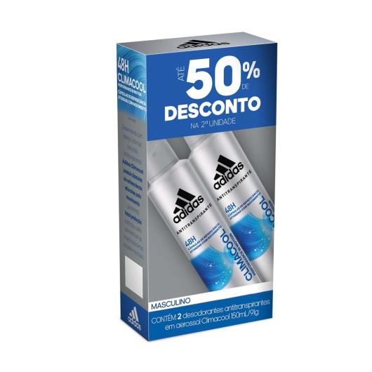 Kit Desodorante Aerossol Adidas Climacool Masculino 150ml - Imagem em destaque