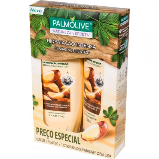 Shampoo + Condicionador Palmolive Natureza Secreta Castanha Preço Especial 650ml - Imagem em destaque
