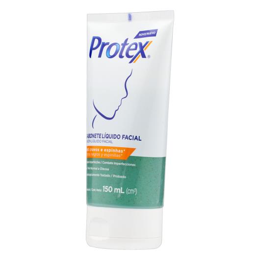 Sabonete Líquido Anti Cravos e Espinhas Facial Protex Bisnaga 150ml - Imagem em destaque